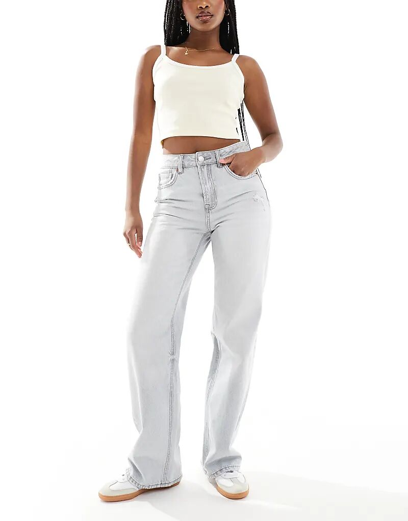 Прямые джинсы Stradivarius D92 широкого кроя насыщенного синего цвета
Прямые джинсы Stradivarius D92 широкого кроя насыщенного синего цвета