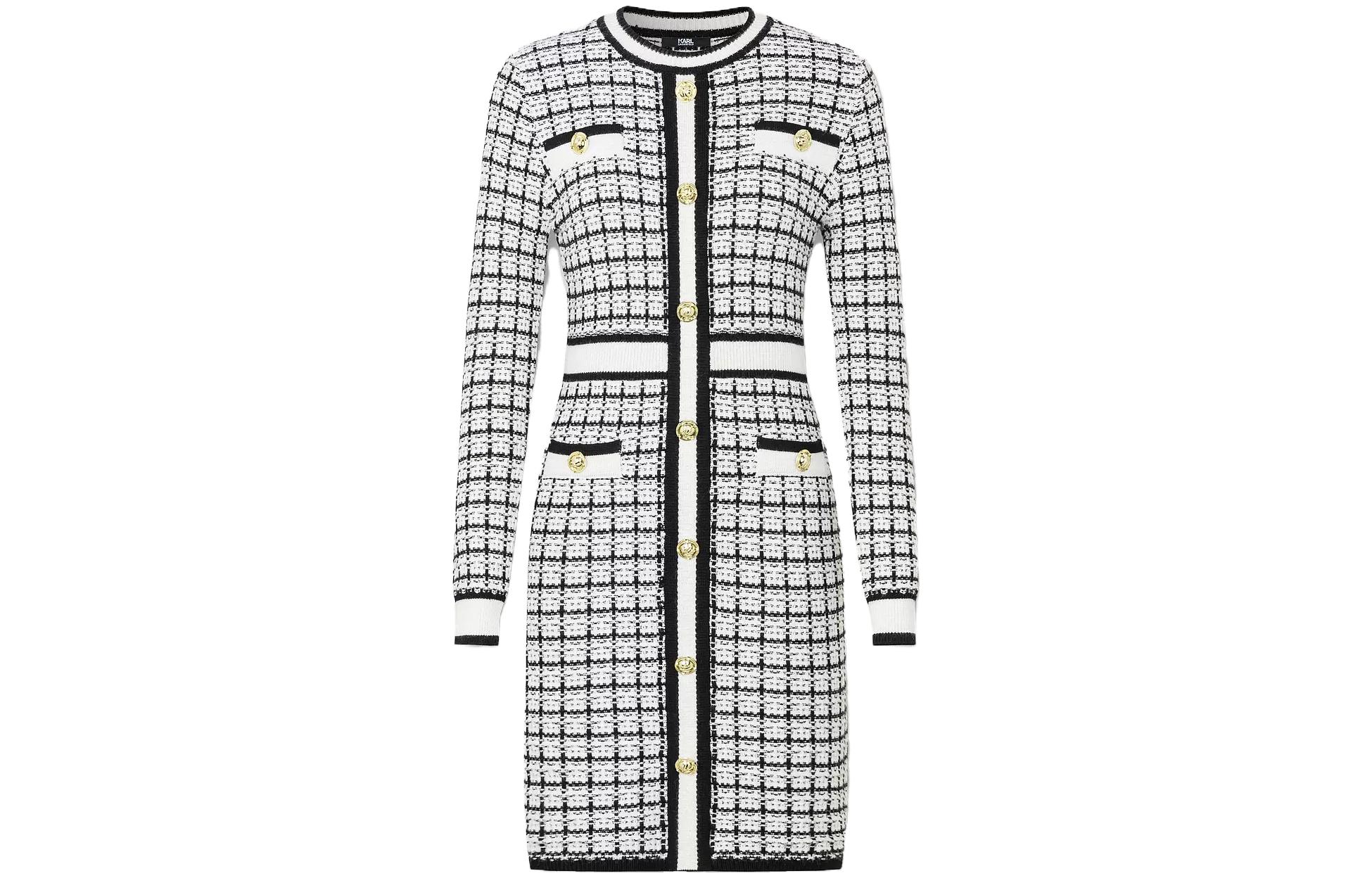 KARL LAGERFELD Длинное платье с рукавами Женское Черное KARL LAGERFELD / Karl Lagerfeld Jeans 
KARL LAGERFELD Длинное платье с рукавами Женское Черное KARL LAGERFELD / Karl Lagerfeld Jeans
