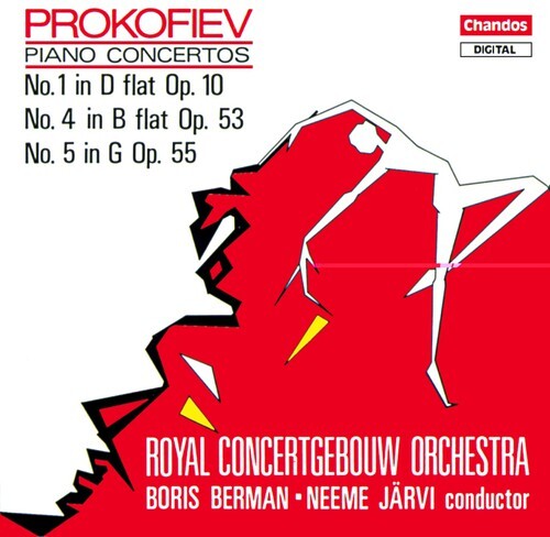 CD диск Prokofiev / Jarvi / Cgb: Piano Concerti 1,4, & 5
CD диск Prokofiev / Jarvi / Cgb: Piano Concerti 1,4, & 5