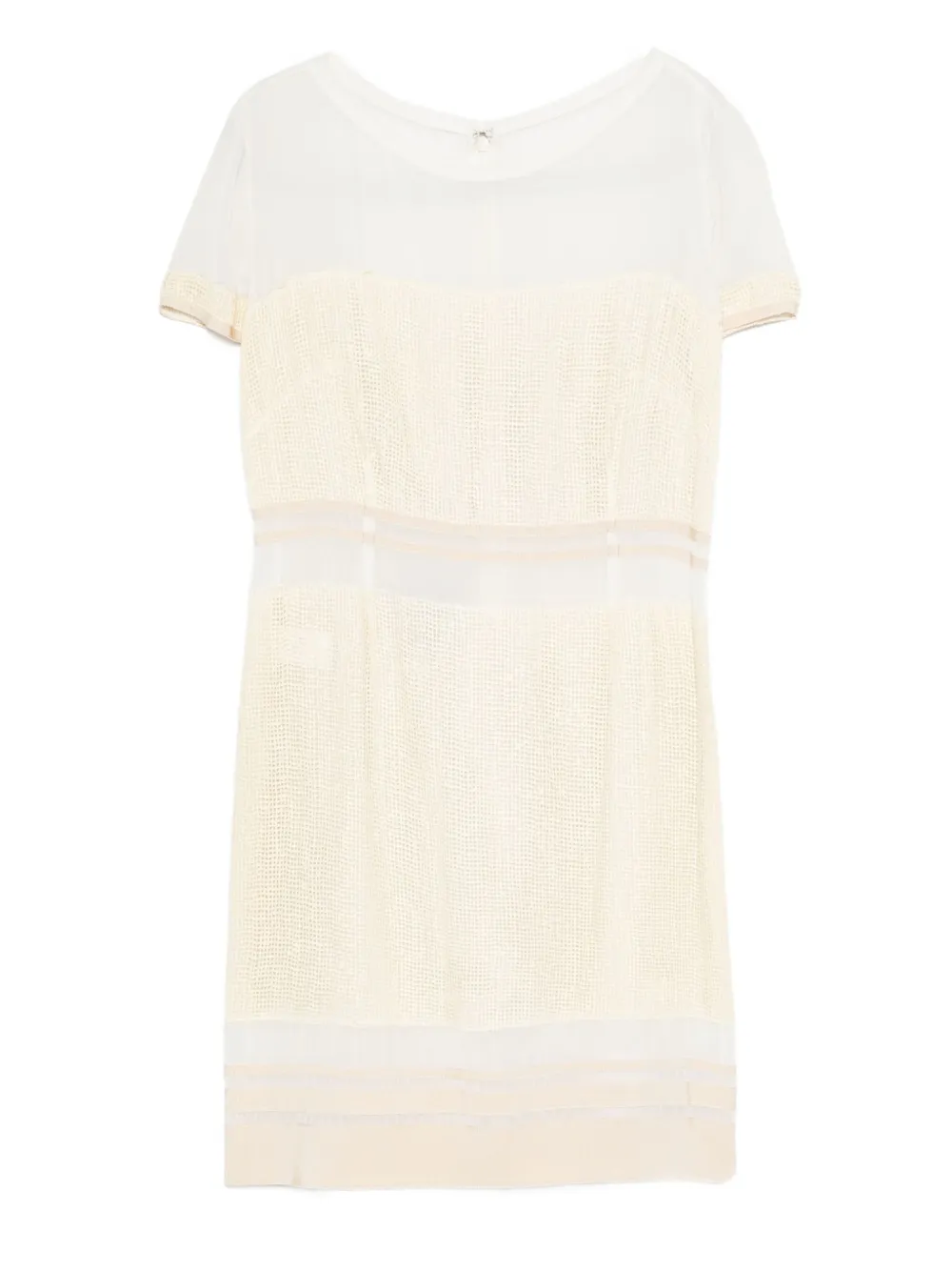 Платье мини с сетчатыми вставками Gemy Maalouf, нейтральный
Платье мини с сетчатыми вставками Gemy Maalouf, нейтральный