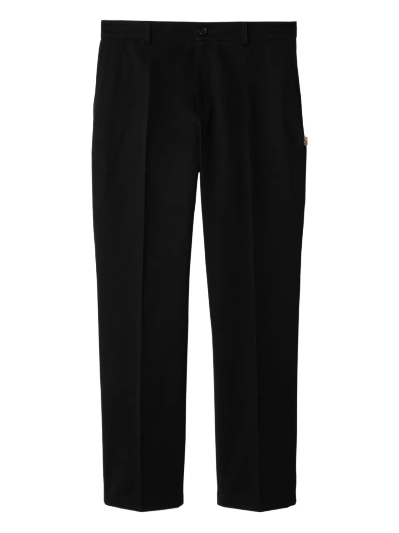 Брюки из хлопка Burberry, черный 
Брюки из хлопка Burberry, черный