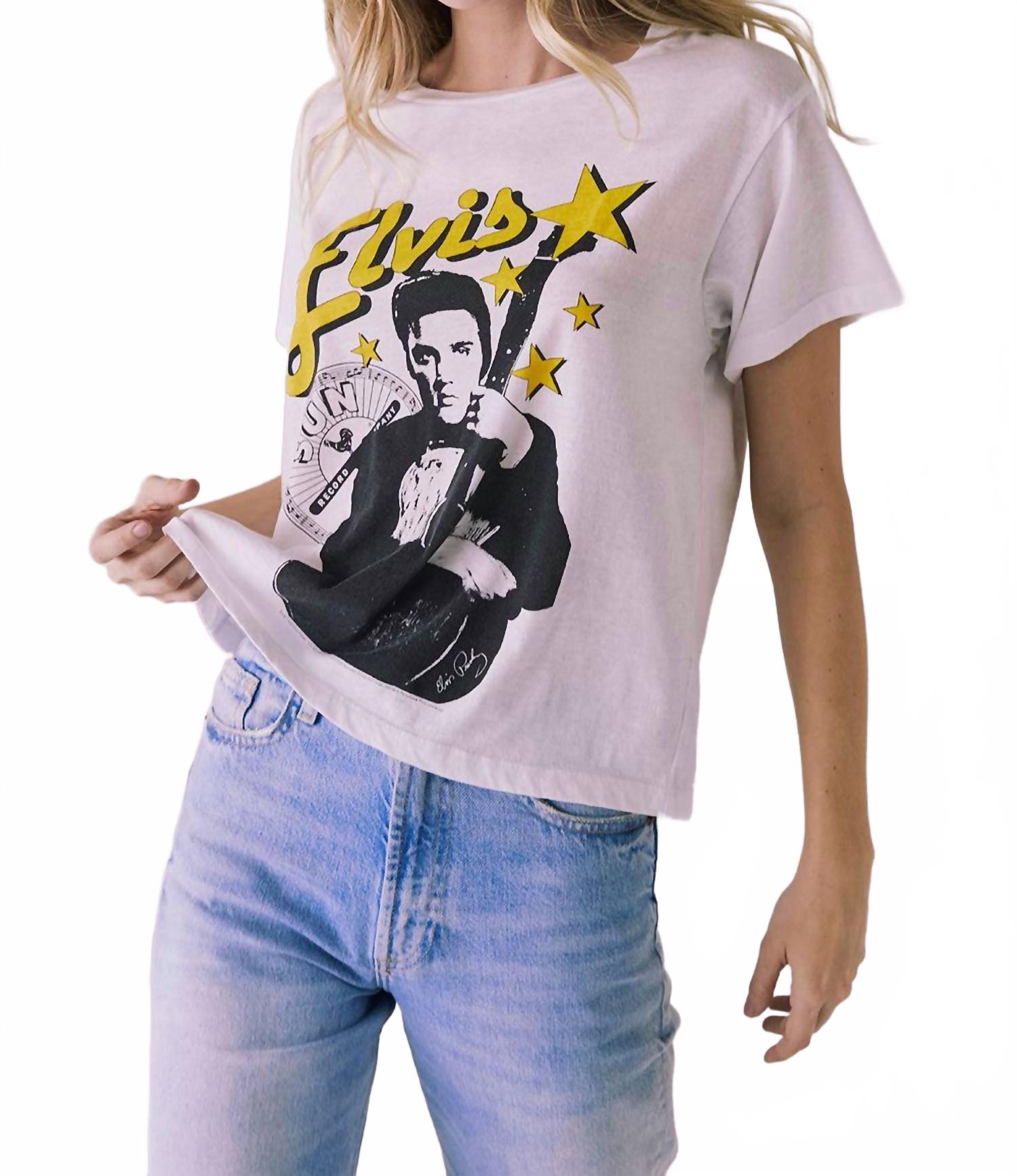 Футболка с круглым вырезом Sun Records Sun Stars Elvis Jersey, белая Chaser, белый
Футболка с круглым вырезом Sun Records Sun Stars Elvis Jersey, белая Chaser, белый