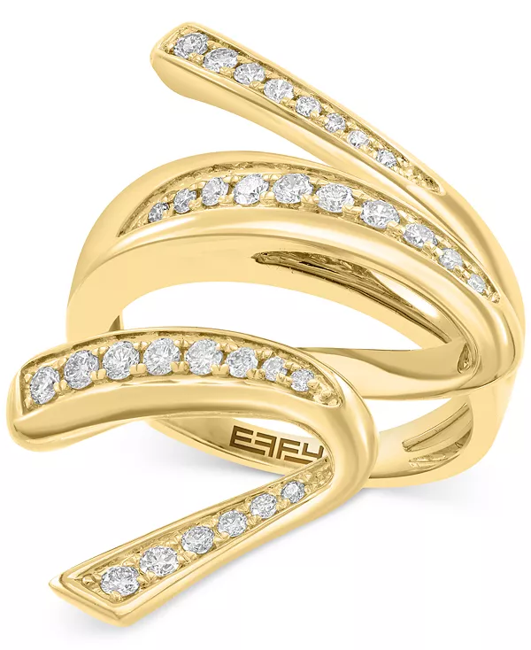 Кольцо с бриллиантами Effy (1/2 карата) из 14-каратного золота Effy Collection, gold
Кольцо с бриллиантами Effy (1/2 карата) из 14-каратного золота Effy Collection, gold