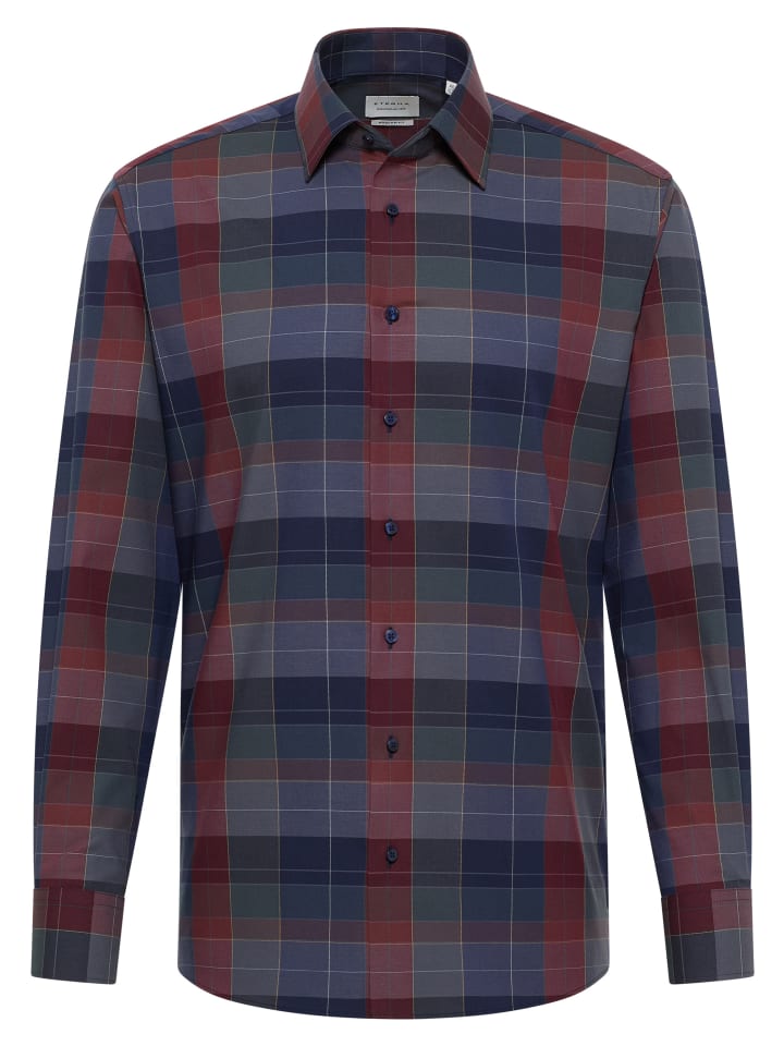 Рубашка MODERN FIT темно-синего цвета Eterna
Рубашка MODERN FIT темно-синего цвета Eterna