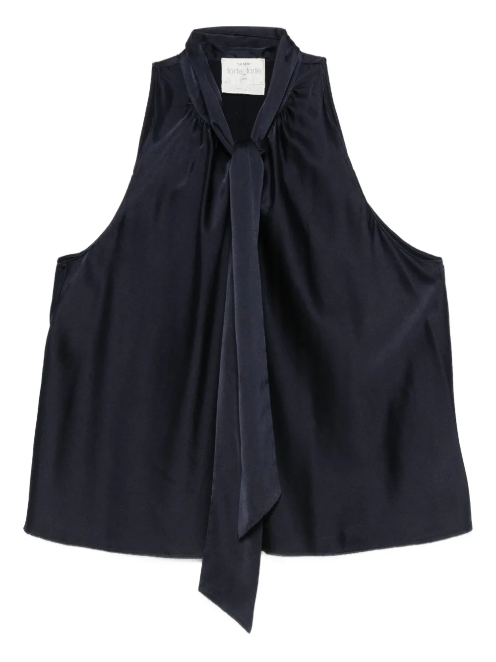 Блузка с халтернеем Forte Forte, синий
Блузка с халтернеем Forte Forte, синий