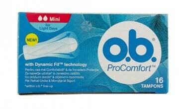 Прокомфорт Мини-тампоны 16 шт. OB
Прокомфорт Мини-тампоны 16 шт. OB