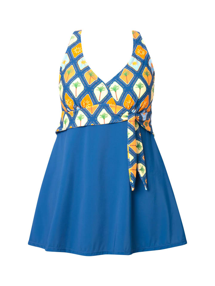 Купальник Ulla Popken, цвет walblau
Купальник Ulla Popken, цвет walblau