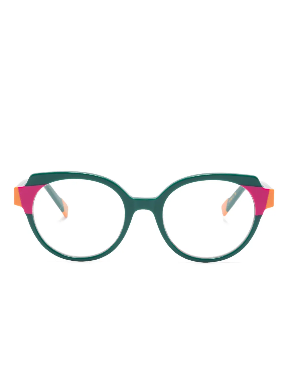 Очки в круглой оправе Etnia Barcelona, зеленый
Очки в круглой оправе Etnia Barcelona, зеленый