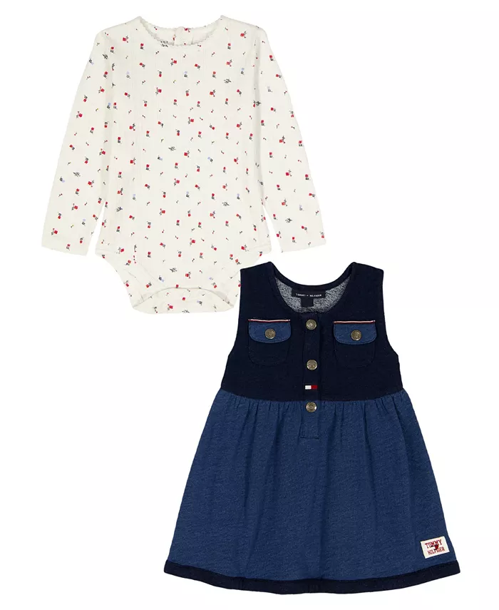 Детский комплект для девочек из 2 предметов Tommy Hilfiger, мультиколор
Детский комплект для девочек из 2 предметов Tommy Hilfiger, мультиколор