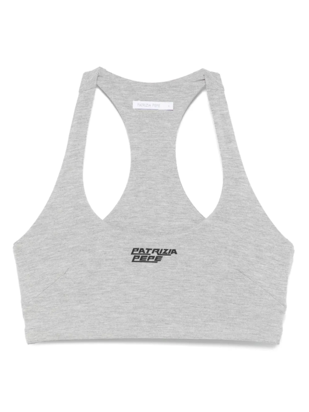 Бюстгальтер Patrizia Pepe с прорезиненным логотипом, серый
Бюстгальтер Patrizia Pepe с прорезиненным логотипом, серый