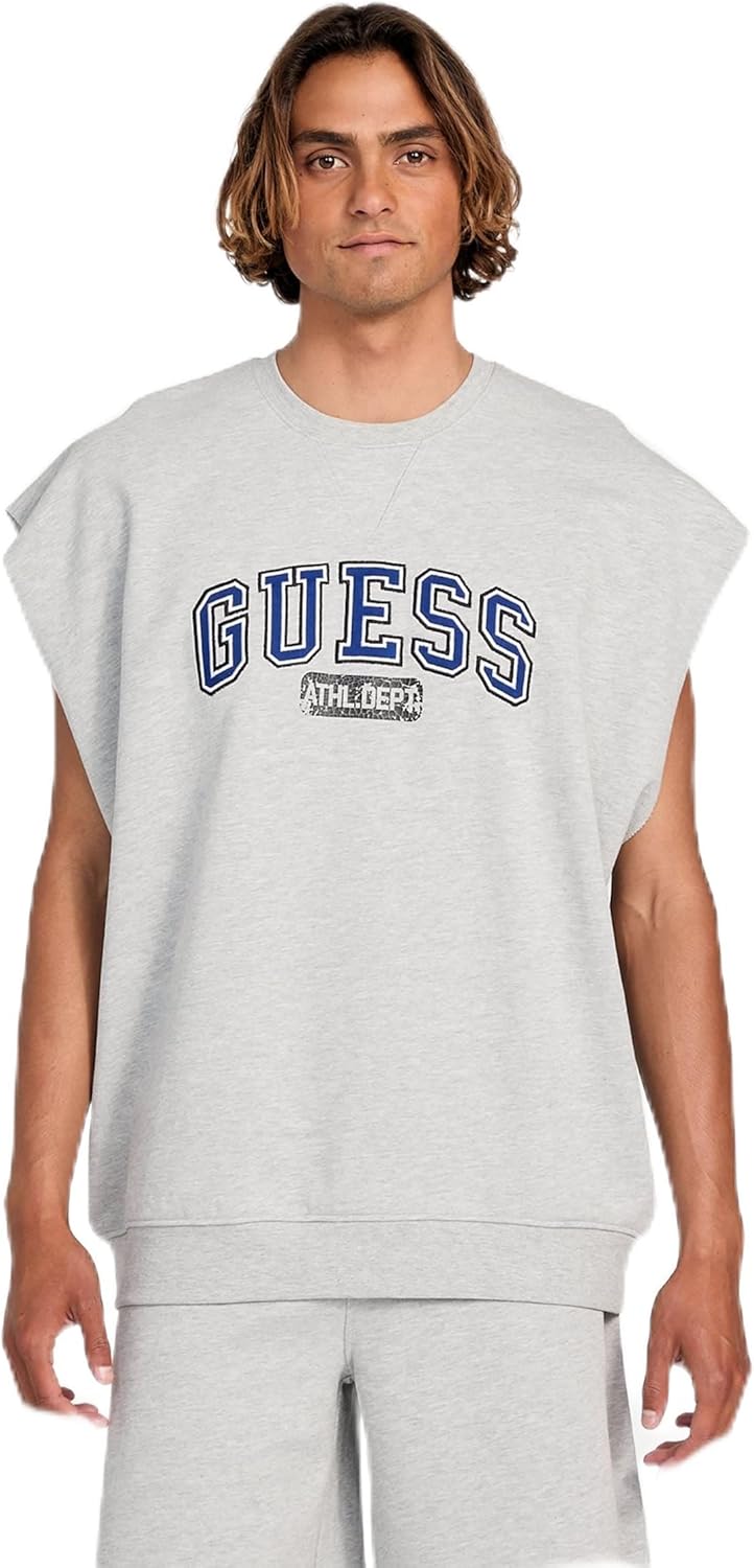 Толстовка GUESS Eco Allium Sleeveless Sweatshirt, Light Stone Heather
Толстовка GUESS Eco Allium Sleeveless Sweatshirt, Light Stone Heather