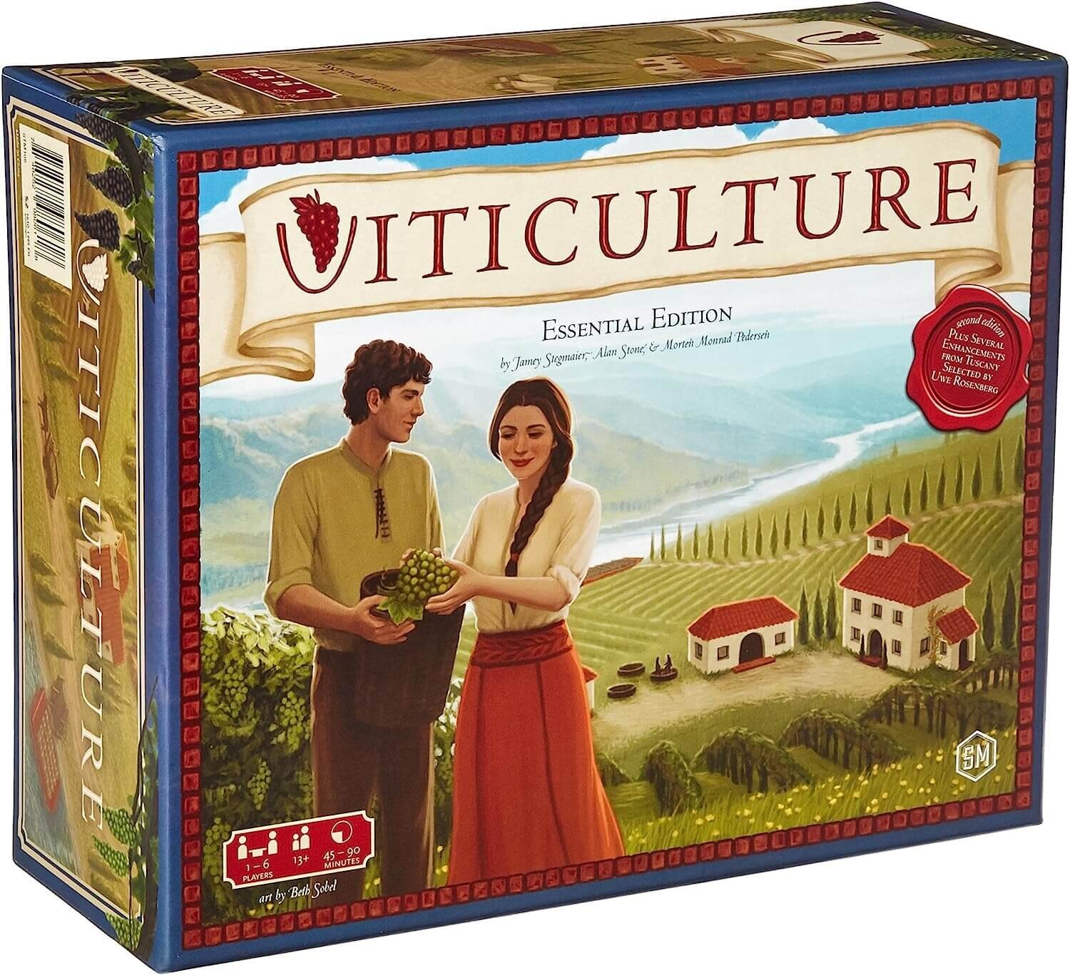 Настольная игра Stonemaier Games Viticulture: Essential Edition
Настольная игра Stonemaier Games Viticulture: Essential Edition