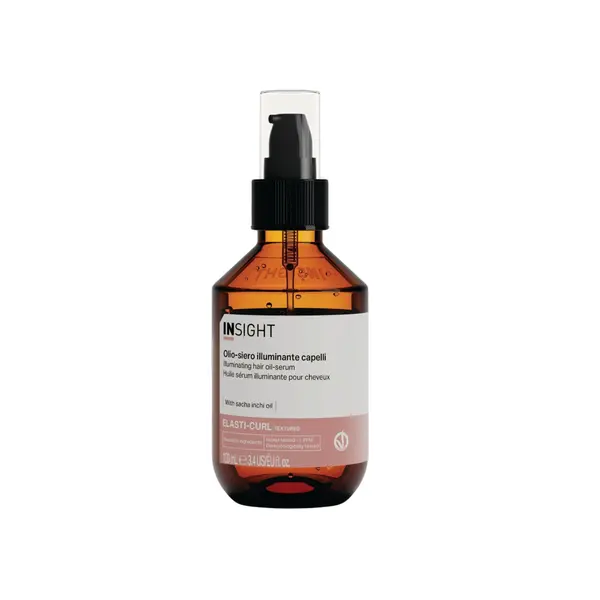 Глянцевая масляная сыворотка для вьющихся волос, 100 мл Insight Elasti-Curl
Глянцевая масляная сыворотка для вьющихся волос, 100 мл Insight Elasti-Curl