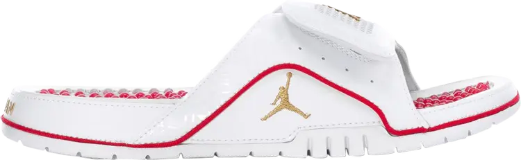 Сандалии Jordan Hydro 4 Retro University Red Metallic Gold, белый
Сандалии Jordan Hydro 4 Retro University Red Metallic Gold, белый