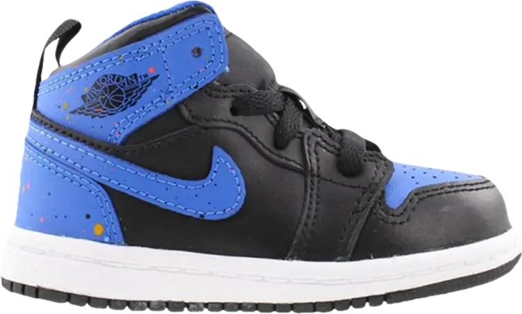Кроссовки Air Jordan 1 Mid BT Royal Splatter, черный
Кроссовки Air Jordan 1 Mid BT Royal Splatter, черный
