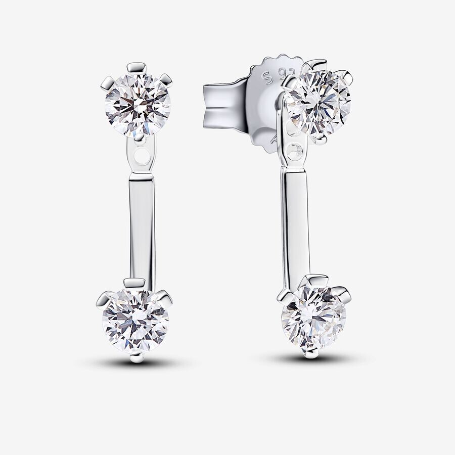 Серьги Pandora Nova Lab-grown Diamond Stud Drop 1.00 carat tw, серебро
Серьги Pandora Nova Lab-grown Diamond Stud Drop 1.00 carat tw, серебро