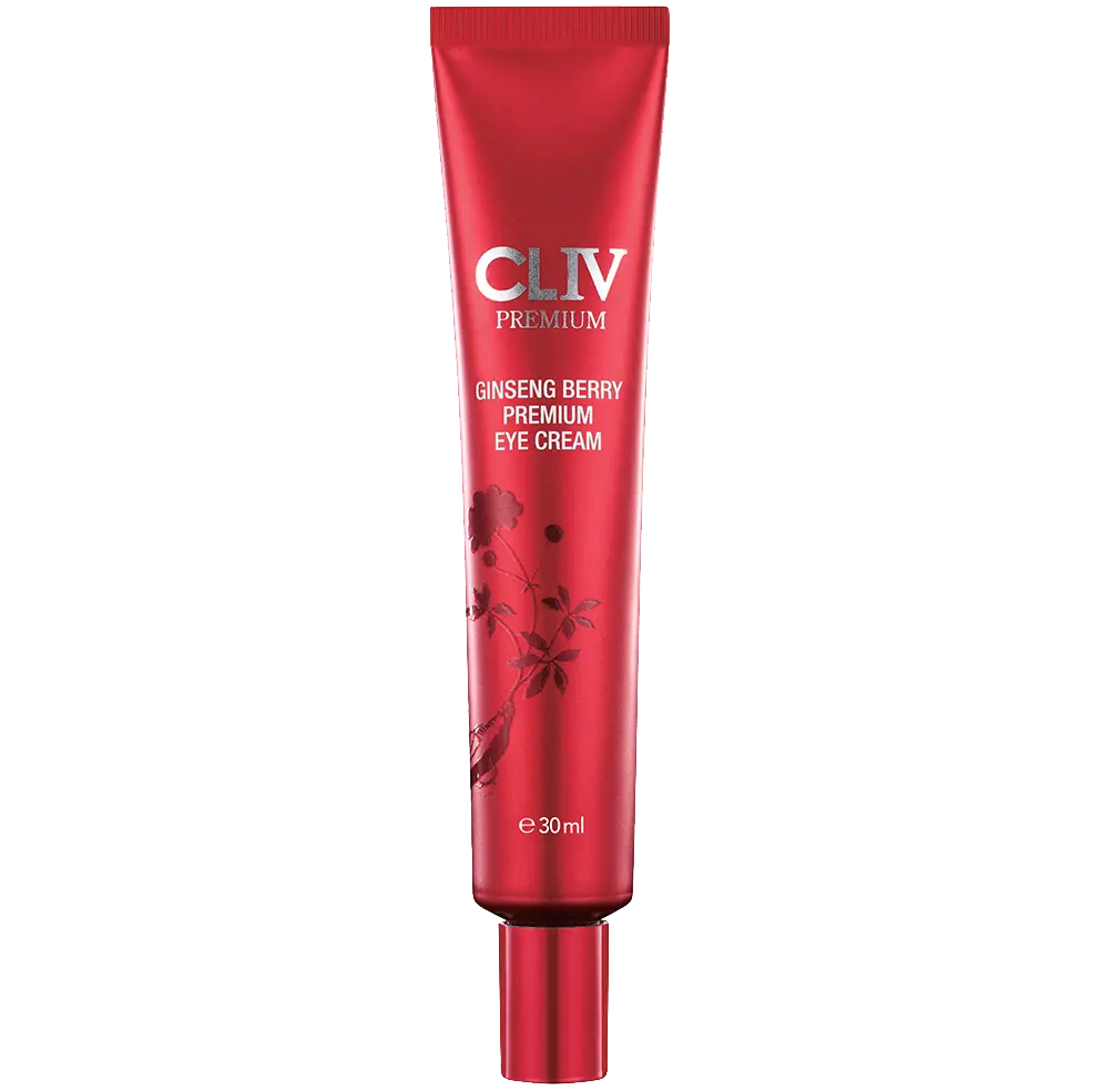 Cliv Ginseng Berry Premium омолаживающий крем для глаз с ягодами женьшеня, 30 мл
Cliv Ginseng Berry Premium омолаживающий крем для глаз с ягодами женьшеня, 30 мл