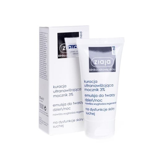 Эмульсия для лица с мочевиной 3%, 50 мл Ziaja, Med. 
Эмульсия для лица с мочевиной 3%, 50 мл Ziaja, Med.