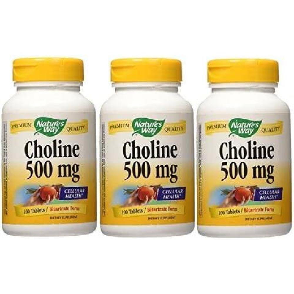 Холин Nature's Way, 500 мг, 3x100 шт
Холин Nature's Way, 500 мг, 3x100 шт