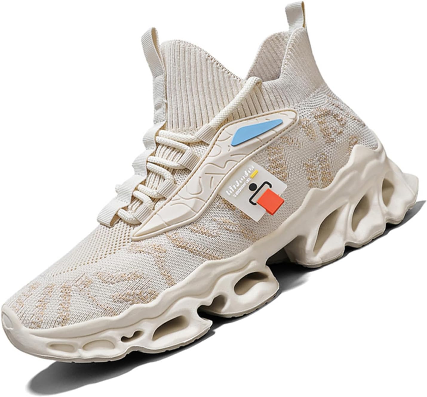 Мужские модные кроссовки, повседневная обувь для ходьбы, легкие беговые кроссовки с амортизацией, спортивные кроссовки Spwagym, бежевый
Мужские модные кроссовки, повседневная обувь для ходьбы, легкие беговые кроссовки с амортизацией, спортивные кроссовки Spwagym, бежевый