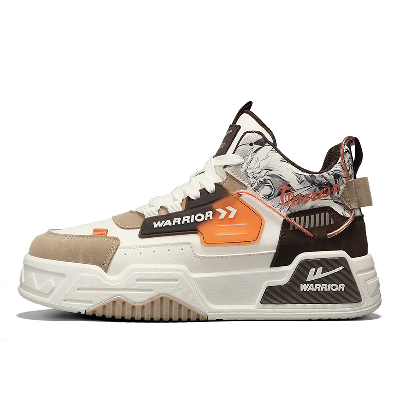 Мужские скейтбордские кроссовки низкие бежевый хаки коричневый WARRIOR
Мужские скейтбордские кроссовки низкие бежевый хаки коричневый WARRIOR