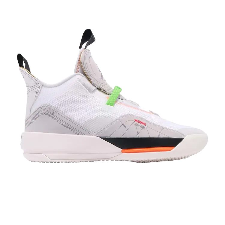 Кроссовки Air Jordan 33 GS 'Vast Grey', белый
Кроссовки Air Jordan 33 GS 'Vast Grey', белый