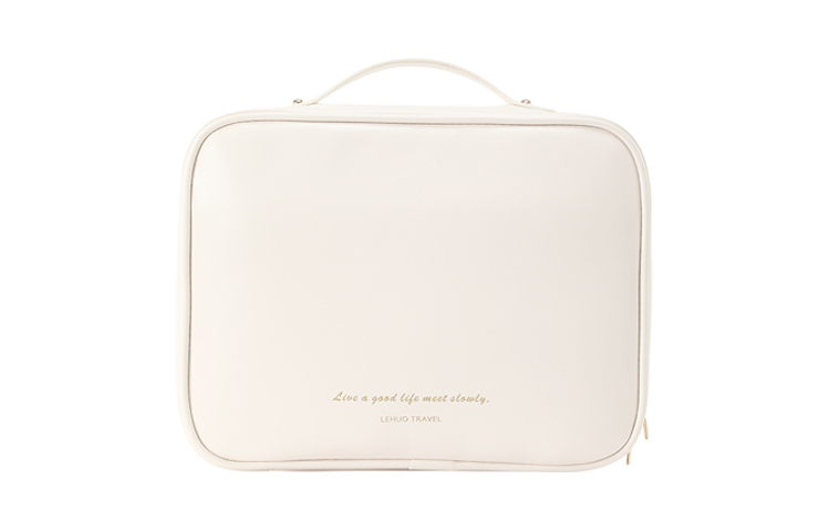 LOHAS Travel Сумка для макияжа из влагостойкого износостойкого материала PU с разделением на сухое и мокрое Обычная Унисекс Белый/Розовый, Цвет Лотос
LOHAS Travel Сумка для макияжа из влагостойкого износостойкого материала PU с разделением на сухое и мокрое Обычная Унисекс Белый/Розовый, Цвет Лотос