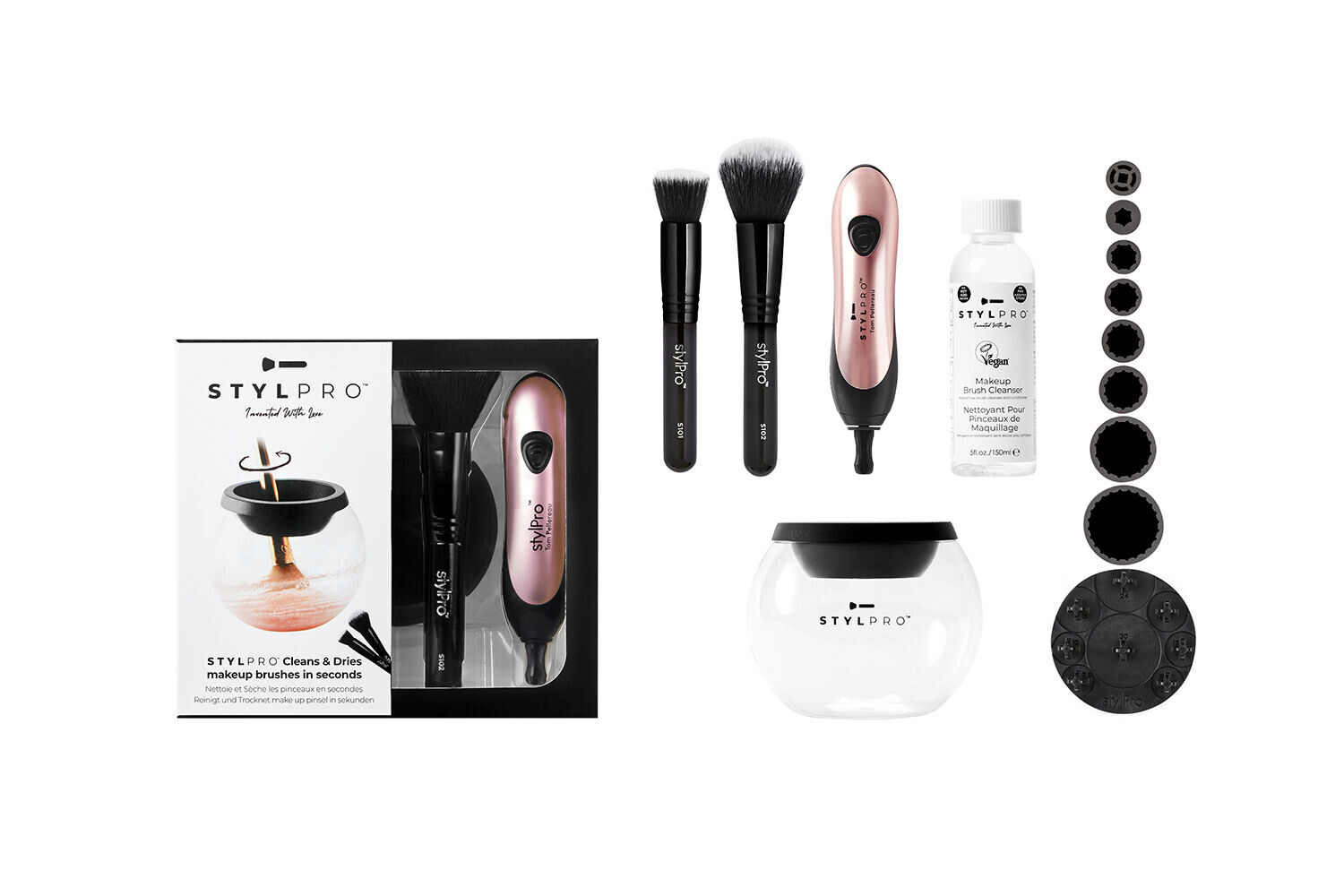 Набор для чистки и сушки кистей Stylpro, 1 комплект
Набор для чистки и сушки кистей Stylpro, 1 комплект