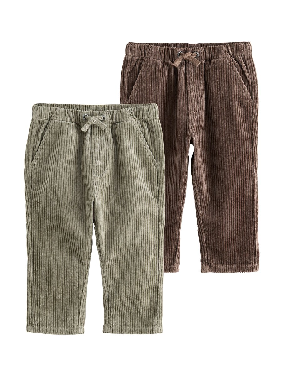 Обычные брюки Next, темно-коричневый/хаки
Обычные брюки Next, темно-коричневый/хаки