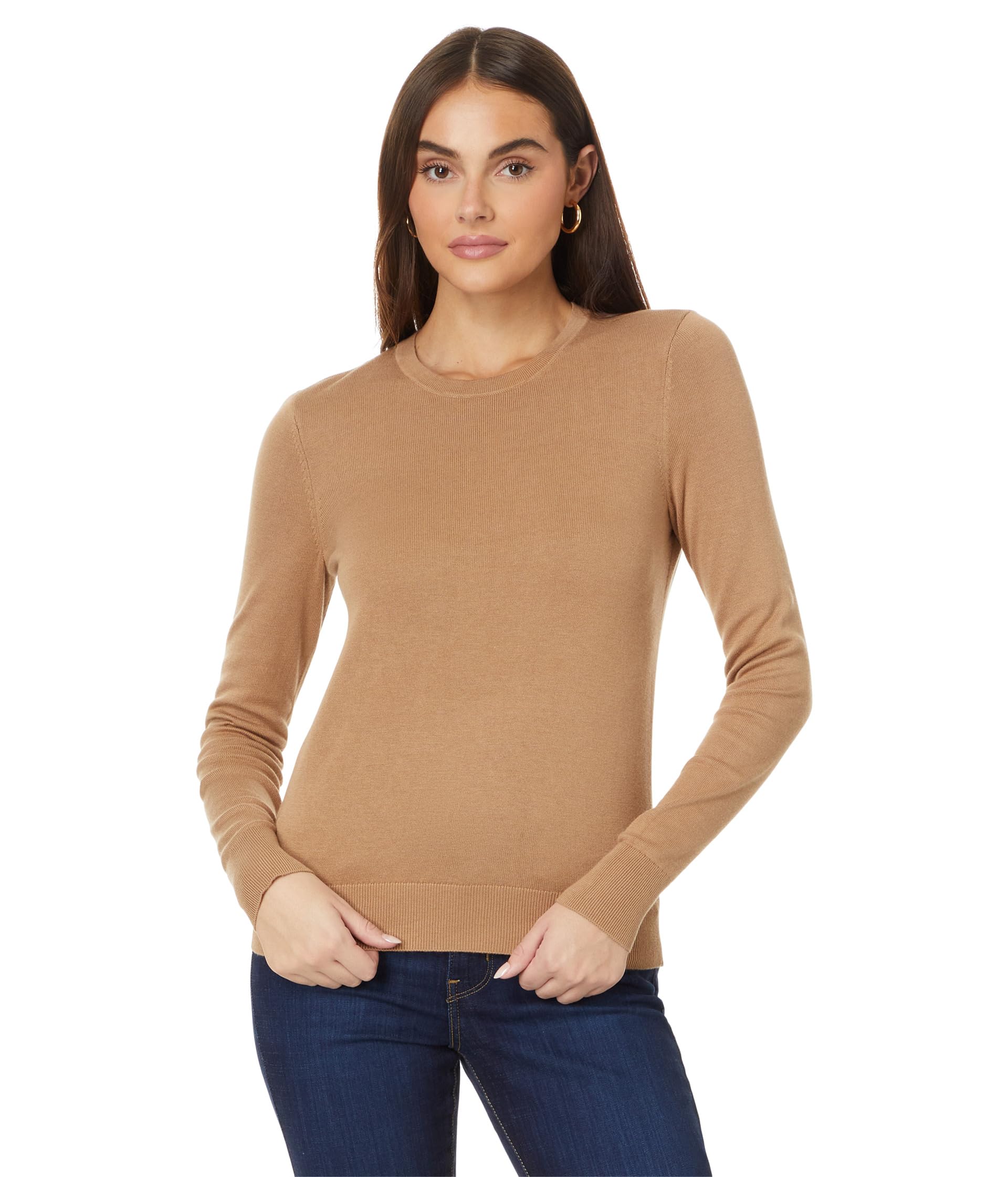 Свитер Lauren Ralph Lauren Cotton-Blend Sweater, Classic Camel 
Свитер Lauren Ralph Lauren Cotton-Blend Sweater, Classic Camel