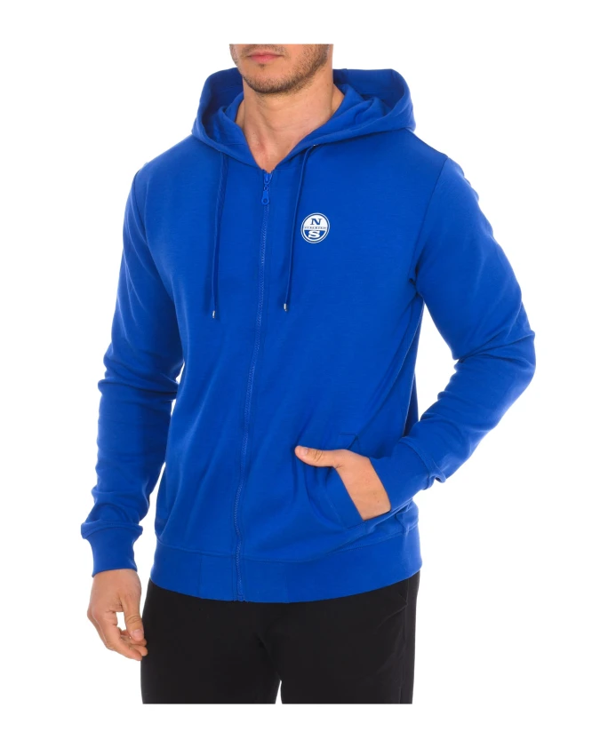 Худи на молнии с фирменным принтом North Sails, синий
Худи на молнии с фирменным принтом North Sails, синий