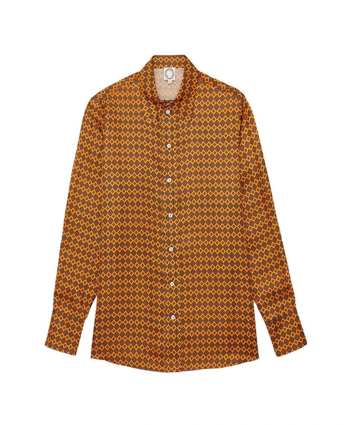 Атласная блузка с принтом Ines De La Fressange Paris, коричневый
Атласная блузка с принтом Ines De La Fressange Paris, коричневый