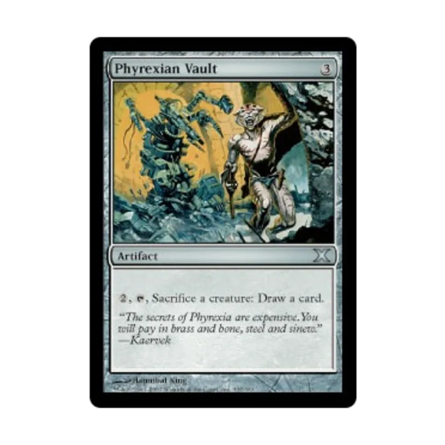 CCG Фирексийское хранилище (U), MTG - 10th Edition
CCG Фирексийское хранилище (U), MTG - 10th Edition