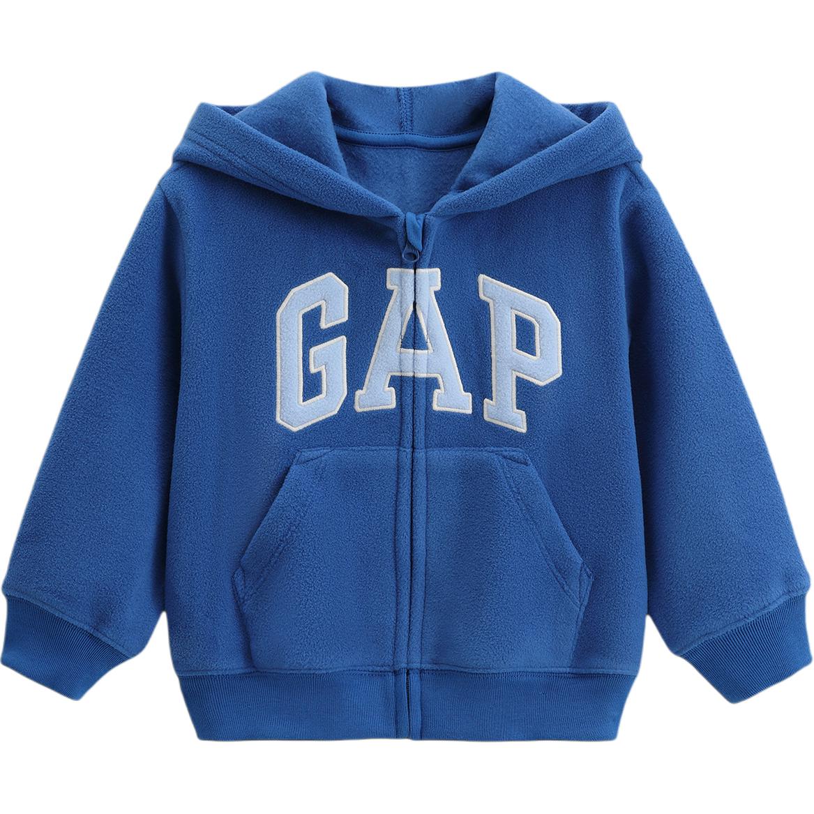 Детская флисовая куртка с аппликацией логотипа GAP, синий
Детская флисовая куртка с аппликацией логотипа GAP, синий