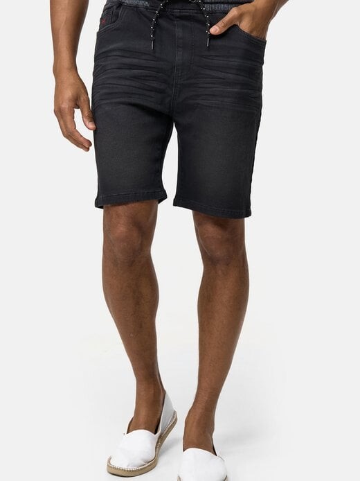 Джинсовые шорты этторе Indicode, черный
Джинсовые шорты этторе Indicode, черный