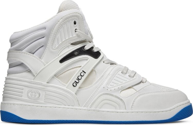 Кроссовки Gucci Basket High Sneaker White Blue, белый
Кроссовки Gucci Basket High Sneaker White Blue, белый