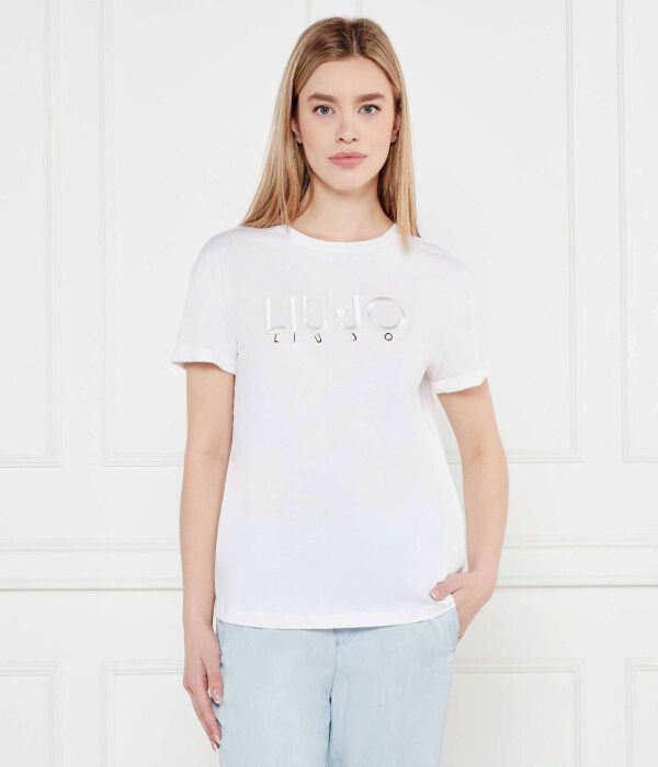 Футболки Relaxed fit Liu Jo, белый 
Футболки Relaxed fit Liu Jo, белый