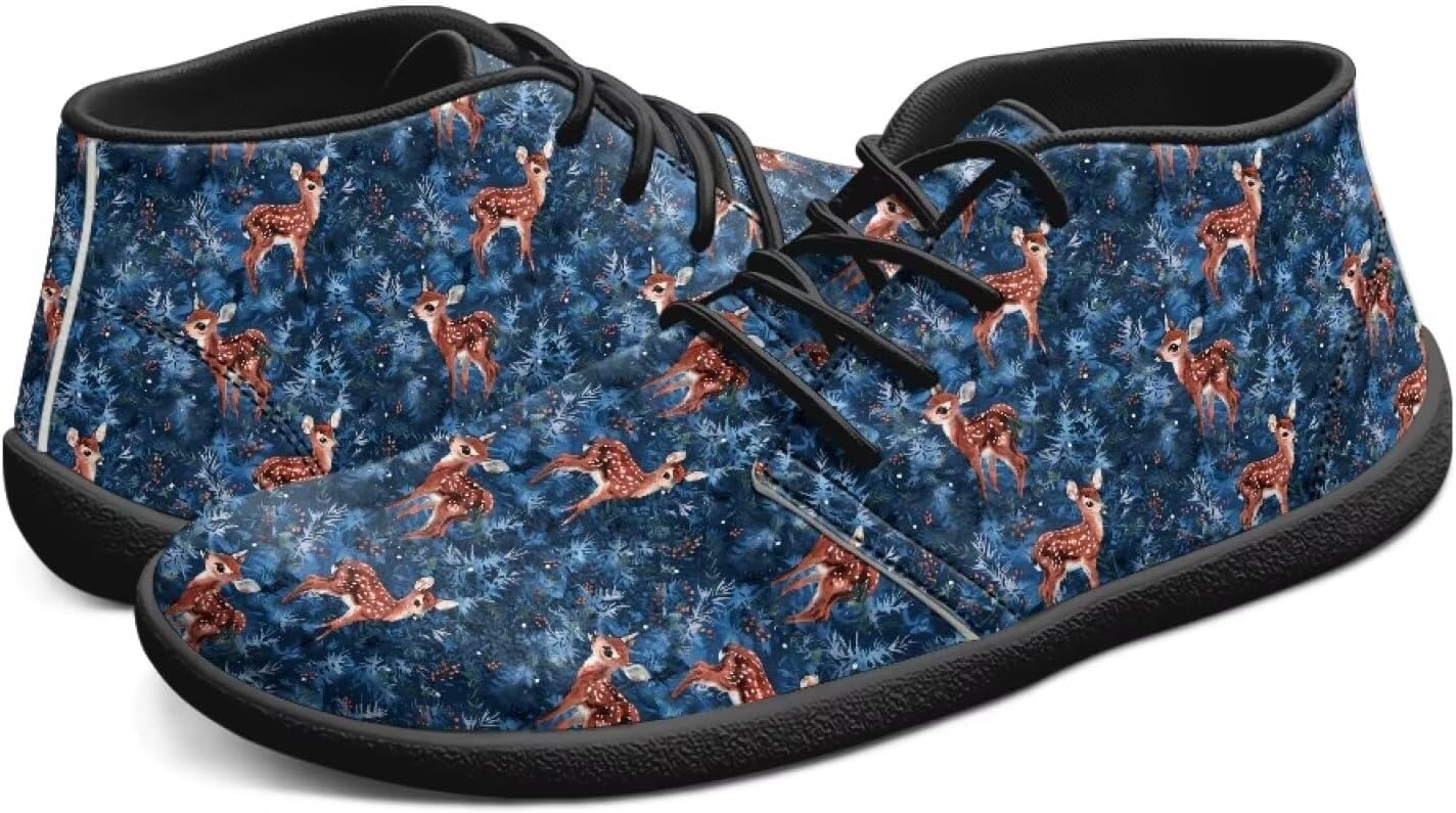 Мужские кроссовки Tomeusey с широкой носочной частью, низкие, босоногого типа, с подошвой с нулевым уклоном, для бега по дороге, повседневные кроссовки и обувь для прогулок, Deer Floral
Мужские кроссовки Tomeusey с широкой носочной частью, низкие, босоногого типа, с подошвой с нулевым уклоном, для бега по дороге, повседневные кроссовки и обувь для прогулок, Deer Floral