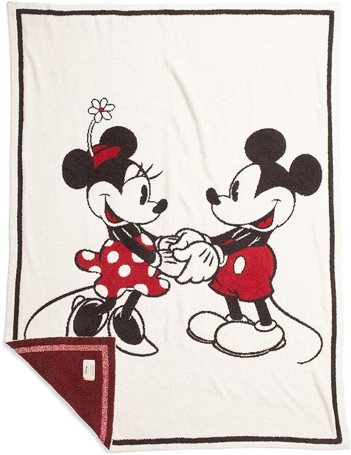 Barefoot Dreams Cozy Chic® Classic Детское одеяло с Микки и Минни Маус Disney, 30 x 40 дюймов, кремовый мульти, Cream Multi
Barefoot Dreams Cozy Chic® Classic Детское одеяло с Микки и Минни Маус Disney, 30 x 40 дюймов, кремовый мульти, Cream Multi