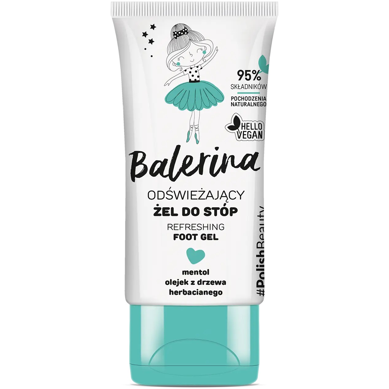 Floslek Balerina освежающий гель для ног, 50 мл
Floslek Balerina освежающий гель для ног, 50 мл