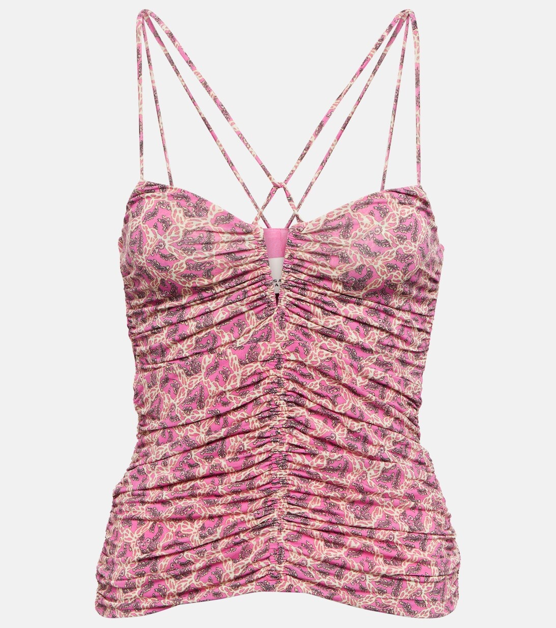 Топ Leila со сборками и принтом ISABEL MARANT, фиолетовый
Топ Leila со сборками и принтом ISABEL MARANT, фиолетовый