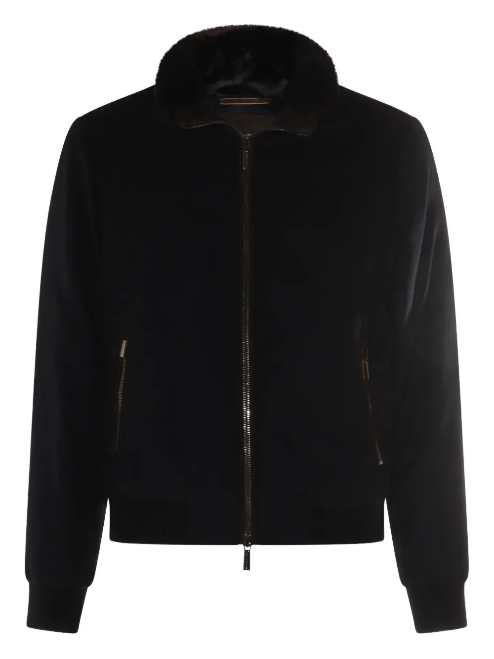 Куртка на молнии с отделкой мехом Moorer, синий
Куртка на молнии с отделкой мехом Moorer, синий