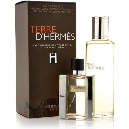 Hermãs Подарочный набор Hermes Terre D`Hermes - туалетная вода 30 мл + запасная часть туалетной воды 125 мл - подарочный набор для мужчин
Hermãs Подарочный набор Hermes Terre D`Hermes - туалетная вода 30 мл + запасная часть туалетной воды 125 мл - подарочный набор для мужчин