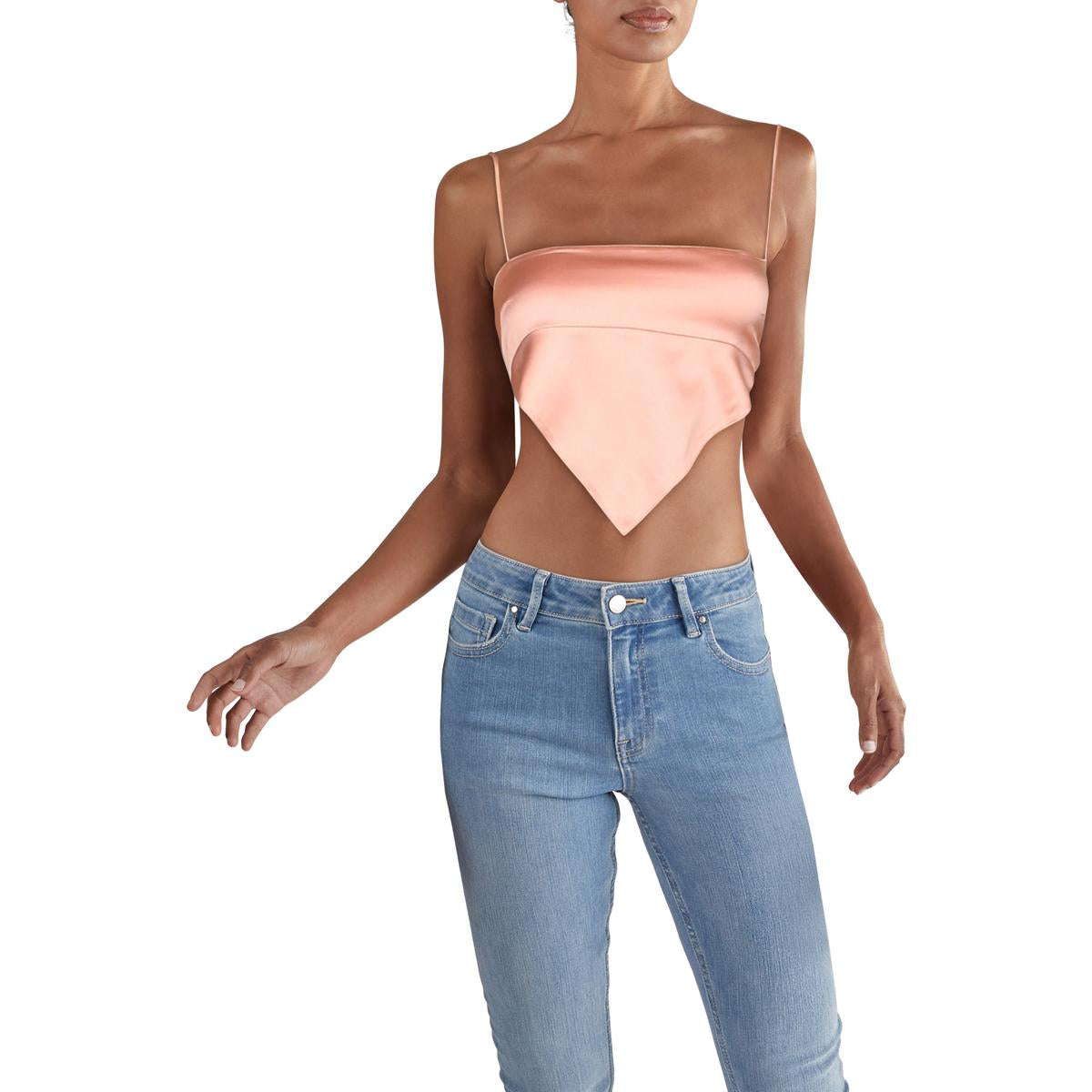 Женская укороченная майка-платок Danielle Bernstein, цвет cork
Женская укороченная майка-платок Danielle Bernstein, цвет cork