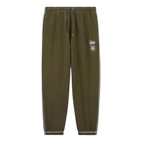Спортивные брюки Converse x Patta Gold Standard Pants 'Utility Green Heather', оливкого-зеленый
Спортивные брюки Converse x Patta Gold Standard Pants 'Utility Green Heather', оливкого-зеленый