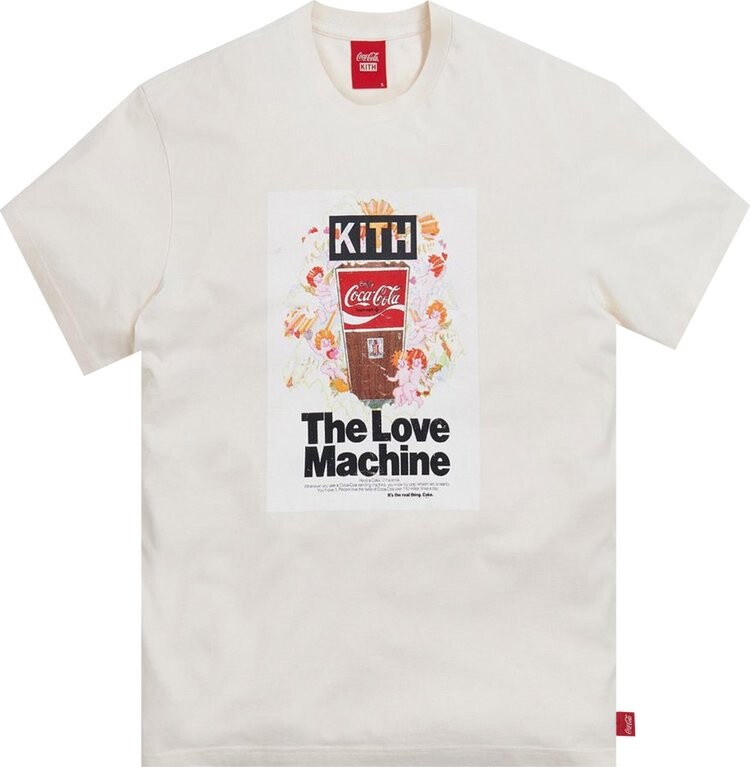 Футболка Kith x Coca-Cola Love Machine Vintage Tee 'Ivory', кремовый, Бежевый, Футболка Kith x Coca-Cola Love Machine Vintage Tee 'Ivory', кремовый
Футболка Kith x Coca-Cola Love Machine Vintage Tee 'Ivory', кремовый, Бежевый, Футболка Kith x Coca-Cola Love Machine Vintage Tee 'Ivory', кремовый