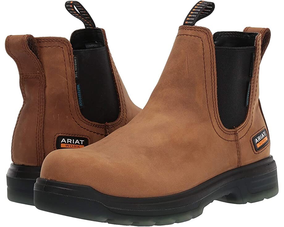 Ботинки Turbo Chelsea Waterproof Carbon Toe EH Ariat, выдержанная кора
Ботинки Turbo Chelsea Waterproof Carbon Toe EH Ariat, выдержанная кора