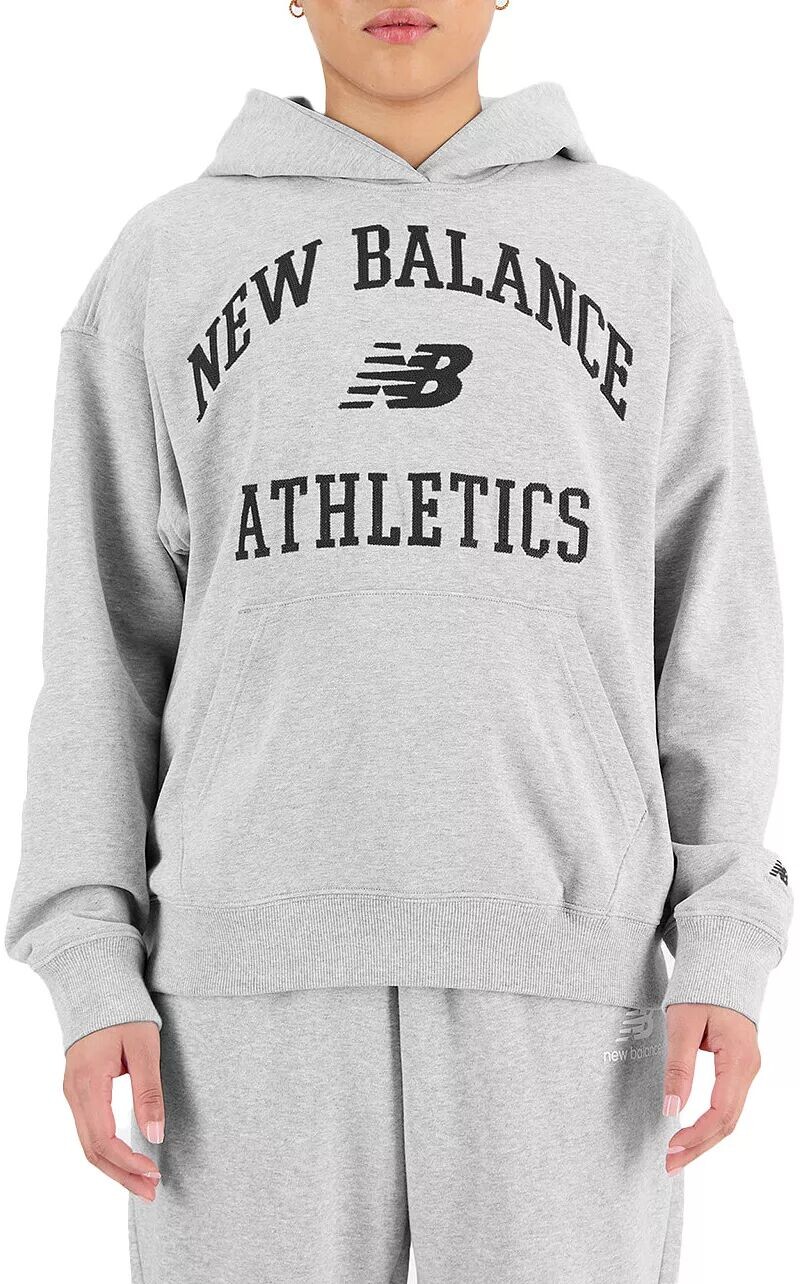 Женская большая флисовая толстовка New Balance для легкой атлетики в университетском стиле
Женская большая флисовая толстовка New Balance для легкой атлетики в университетском стиле