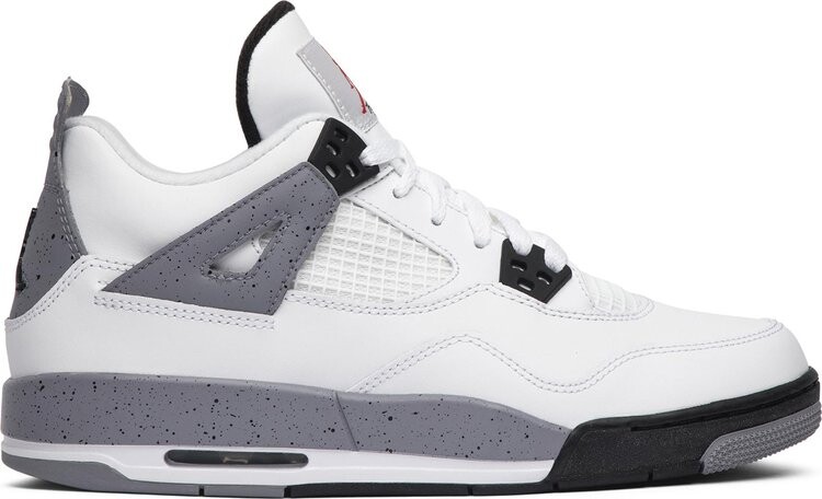 Кроссовки Air Jordan 4 Retro GS Cement 2012, белый 
Кроссовки Air Jordan 4 Retro GS Cement 2012, белый