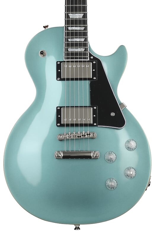 Электрогитара Epiphone Les Paul Modern Electric Guitar - Faded Pelham Blue EILMFPENH1
Электрогитара Epiphone Les Paul Modern Electric Guitar - Faded Pelham Blue EILMFPENH1